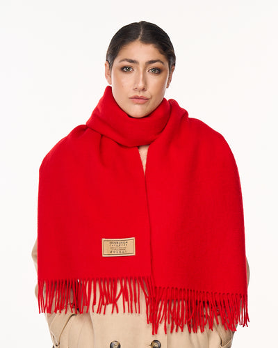 Understated Chic: Embracing the Timeless Scott Cashmere of Plain Woolen Iconic Scarf