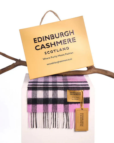 Award-Winning Tartan Cashmere Scarves