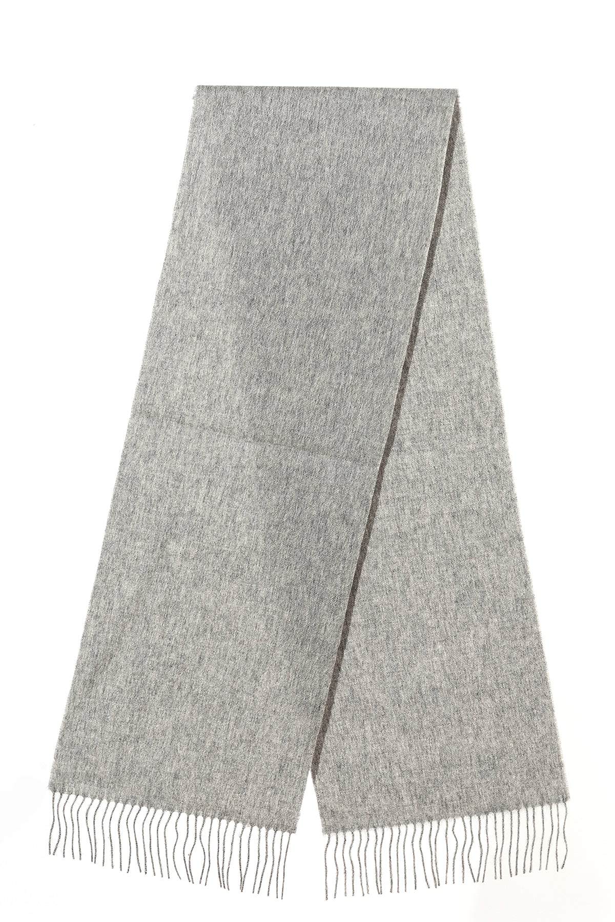 Scott Cashmere 100% Pure Cashmere Scarf Grey - Small