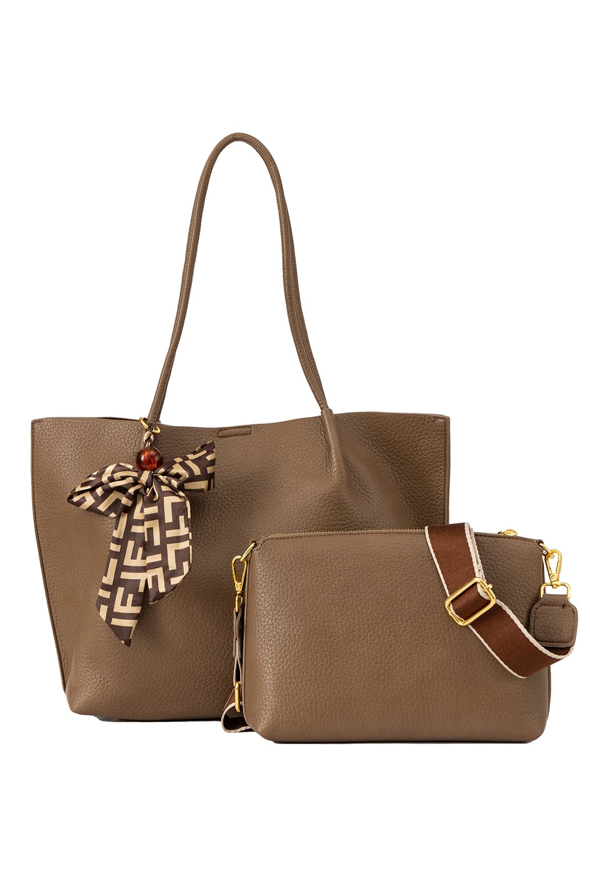 Women's Handbag Lucchi Design - Chocolate Style 3