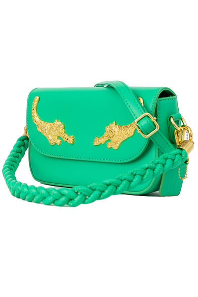 Women's Handbag Lucchi Design - Green Style 1