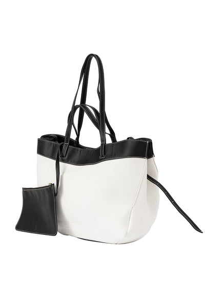 Women's Handbag Lucchi Design - Black/White