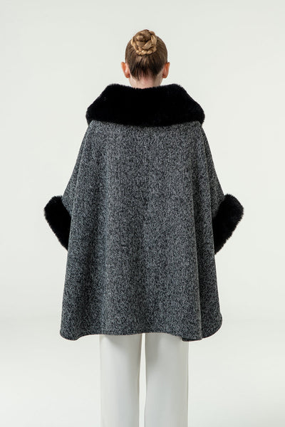 Women's Cape Exclusive Design - Black