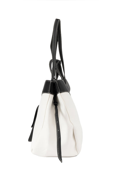 Women's Handbag Lucchi Design - Black/White