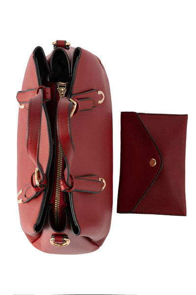 Women's Handbag Lucchi Design - Cherry