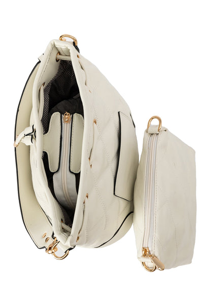 Women's Handbag Lucchi Design - Off White Style 5