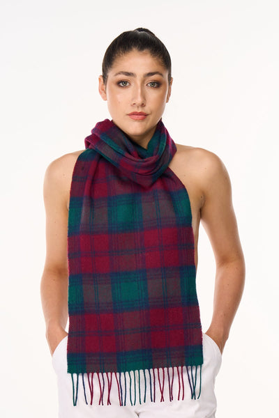 100% Pure Cashmere Scarves Lindsay Clan - Big Size