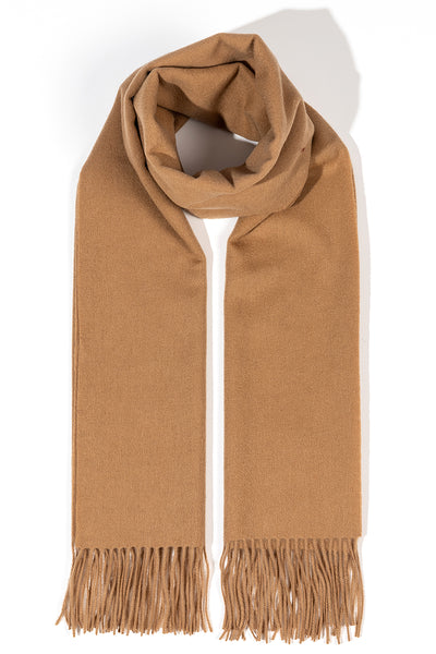 Scott Cashmere 100% Pure Cashmere Scarf Camel