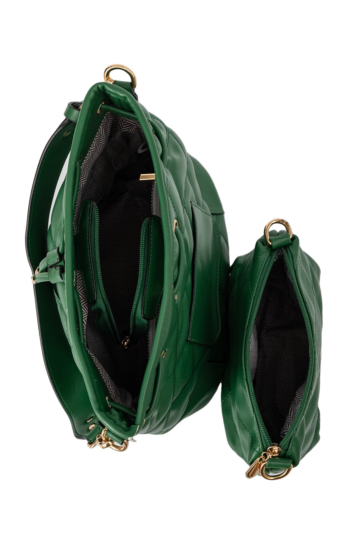 Women's Handbag Lucchi Design - Green Style 4