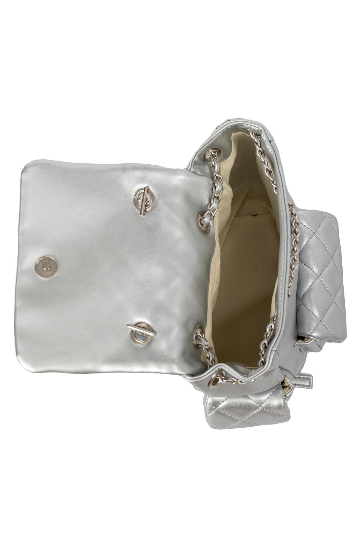 Women's Handbag Lucchi Design - Silver Style 2