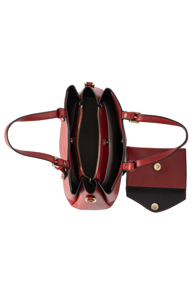 Women's Handbag Lucchi Design - Cherry