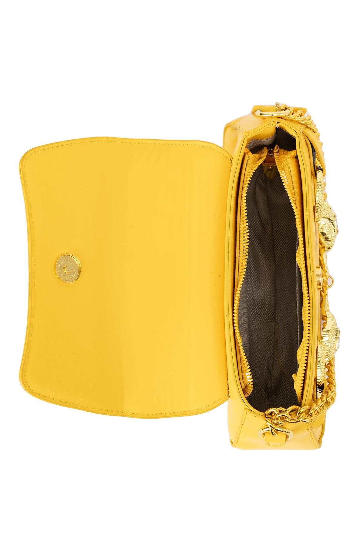 Women's Handbag Lucchi Design - Yellow