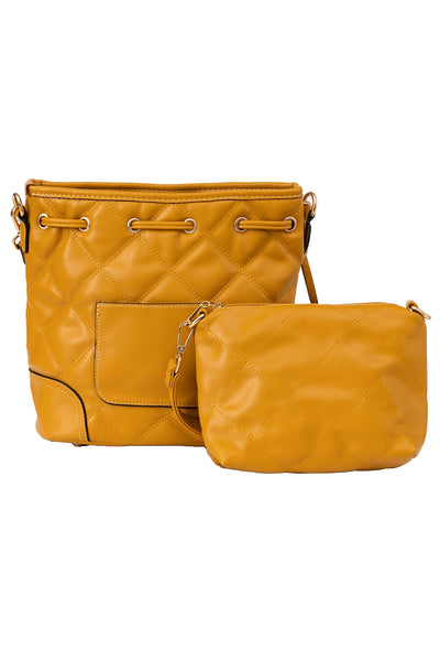 Women's Handbag Lucchi Design - Mustard Style 2