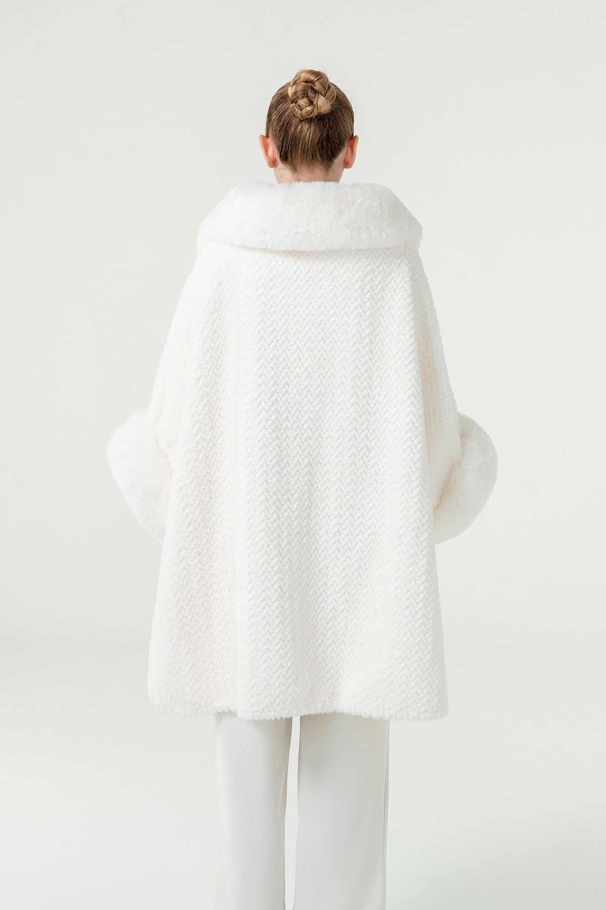 Women's Cape Exclusive Design - White