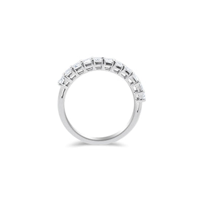 Lucchi 18k White Gold with Diamond - Ring Style 14 (Size 15)