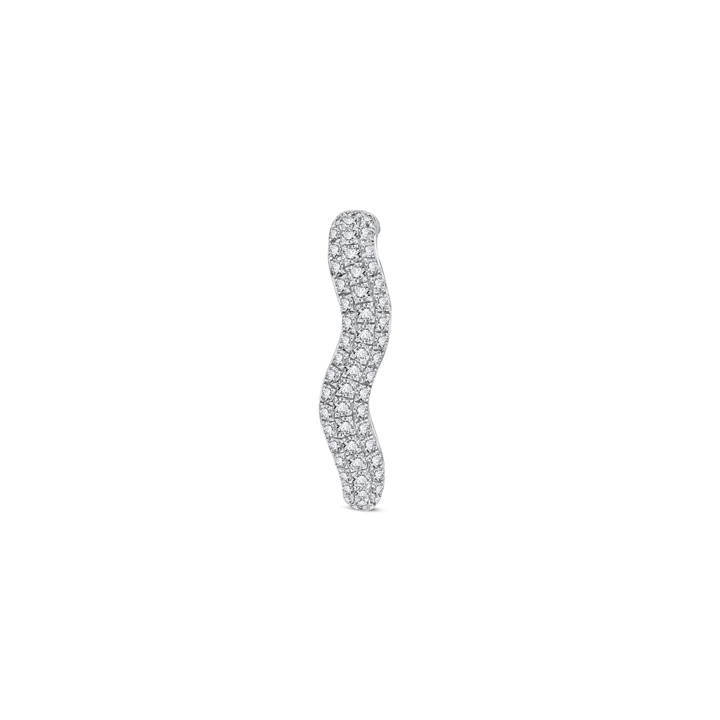 Lucchi 18k White-Gold with Diamonds - Pendant Style 3