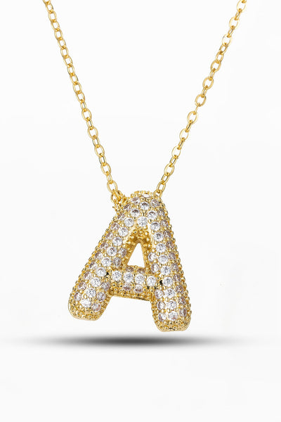 Lucchi Alphabet Necklace Exclusive Design - Letter A