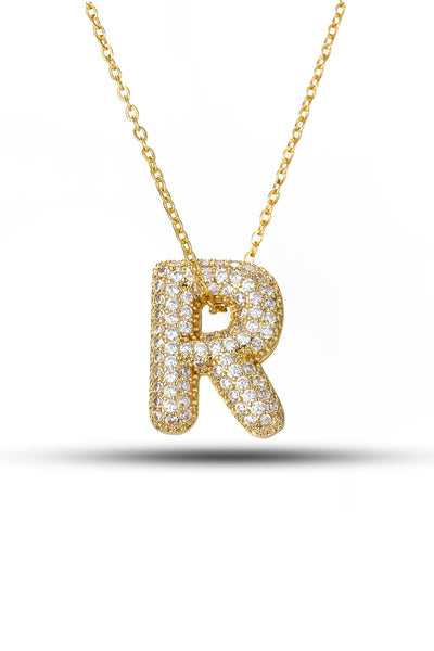 Lucchi Alphabet Necklace Exclusive Design - Letter R