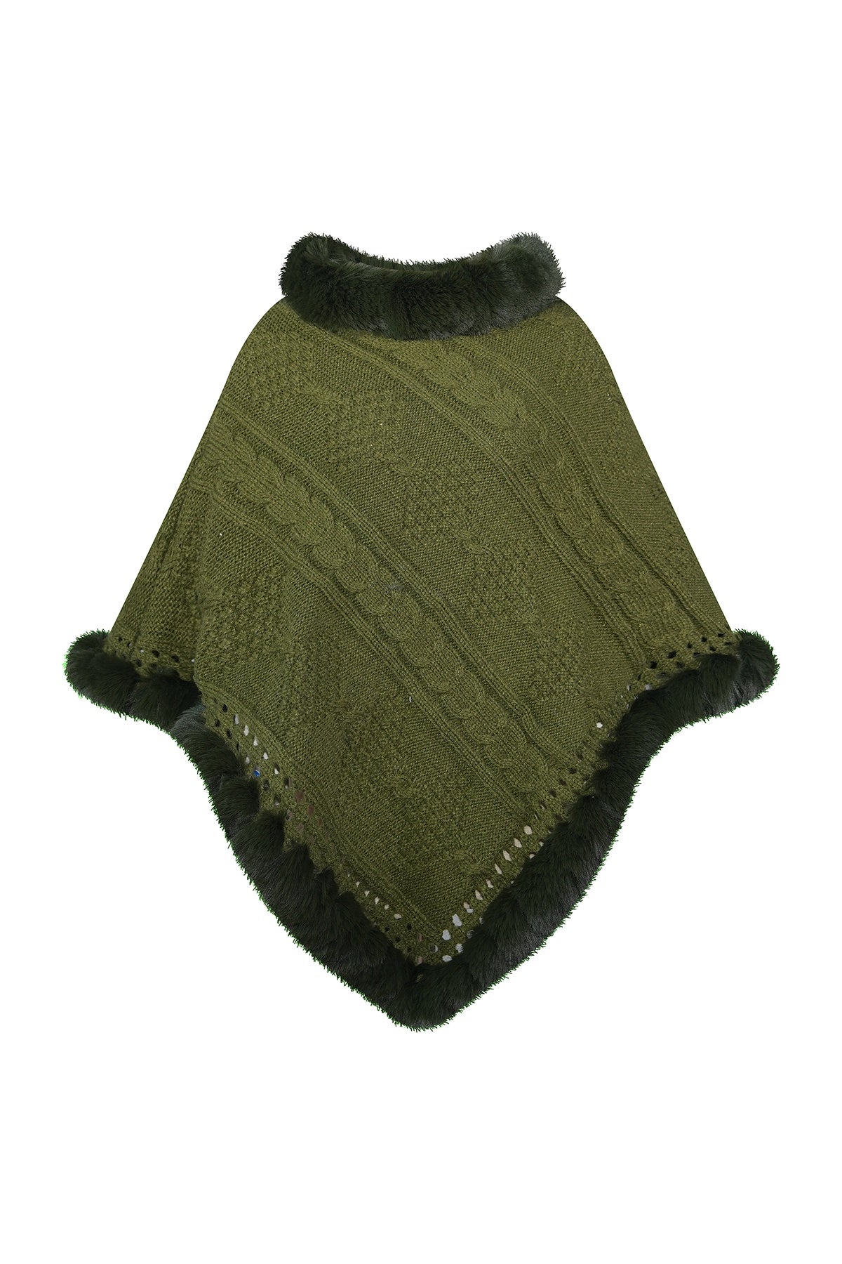 Women's Poncho Exclusive Design - Green