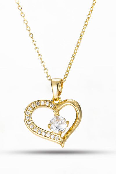 Lucchi Heart-Shaped Pendant Necklace - Exclusive Design 8