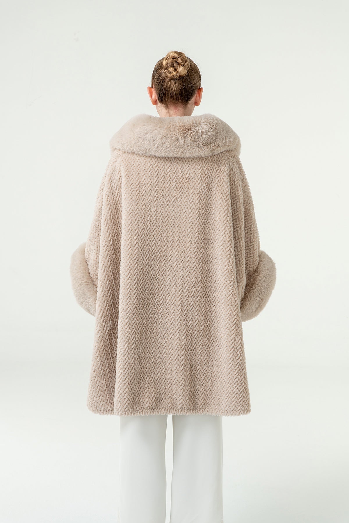 Women's Cape Exclusive Design - Beige