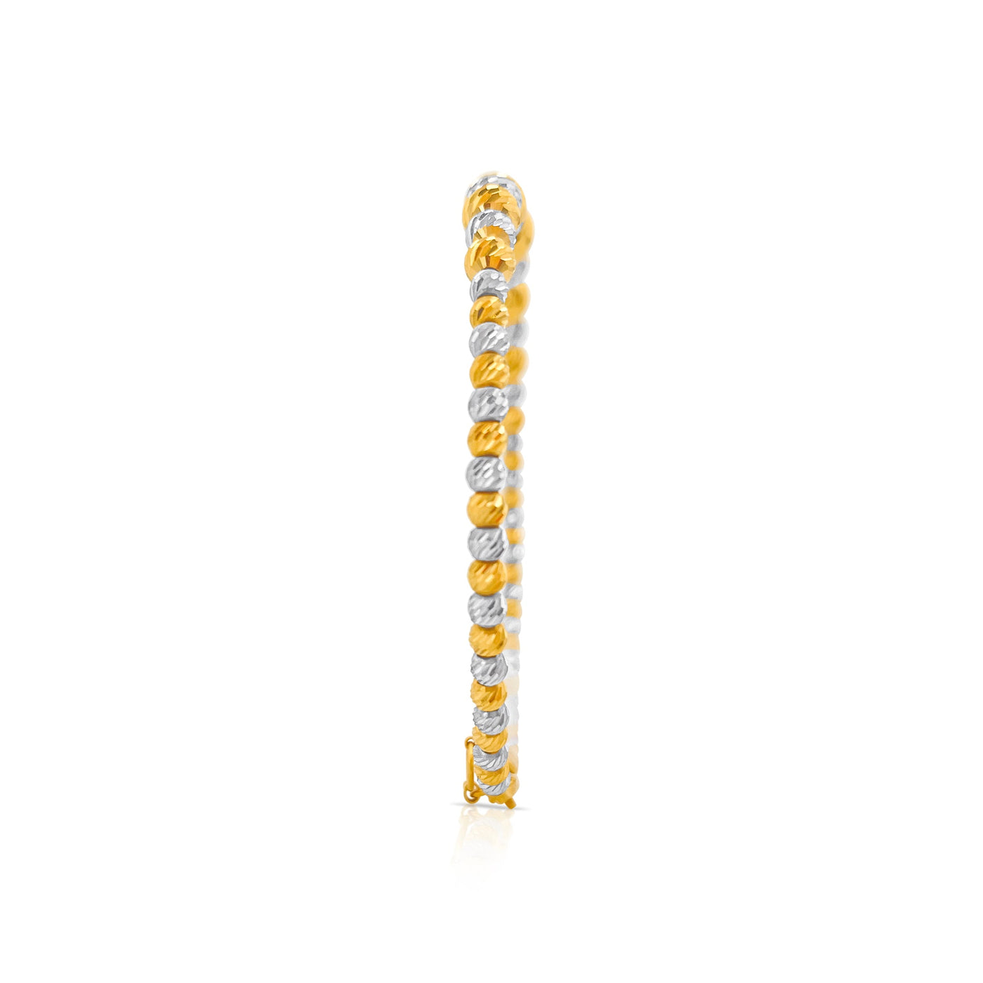 Lucchi 22k Yellow-Gold and White-Gold - Bracelet Style 12