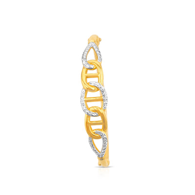 Lucchi 22k Yellow-Gold and White-Gold - Bracelet Style 11