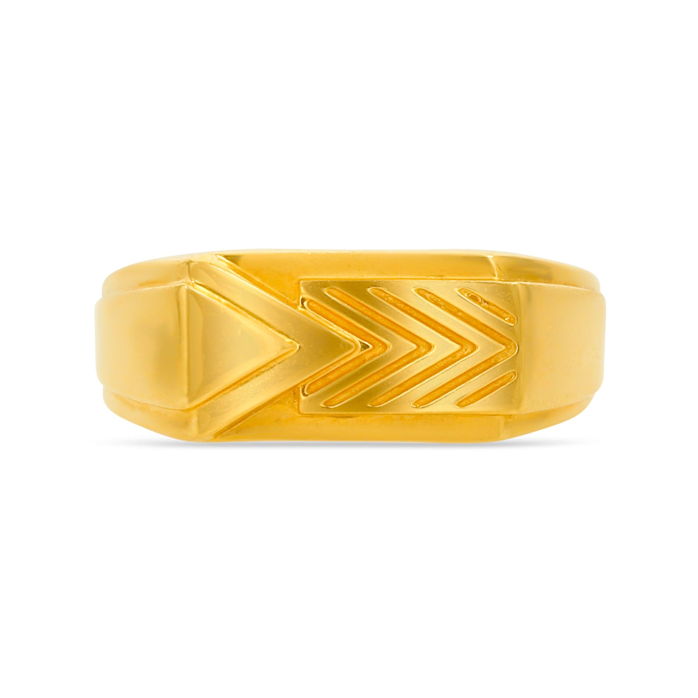 Lucchi 22k Yellow Gold - Ring Style 62 (Men's Ring)