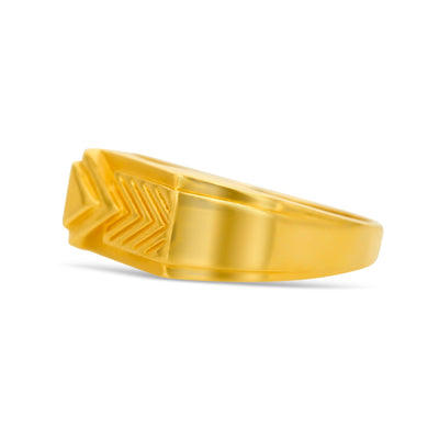 Lucchi 22k Yellow Gold - Ring Style 62 (Men's Ring)