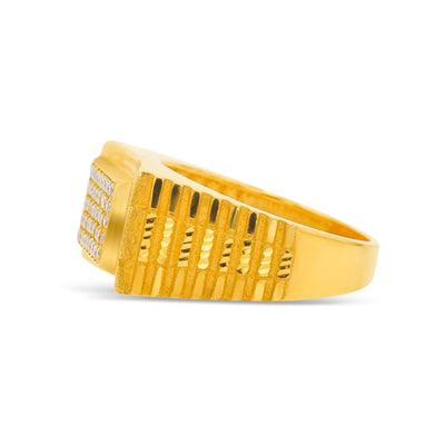 Lucchi 22k Yellow Gold - Ring Style 66 (Men's Ring)