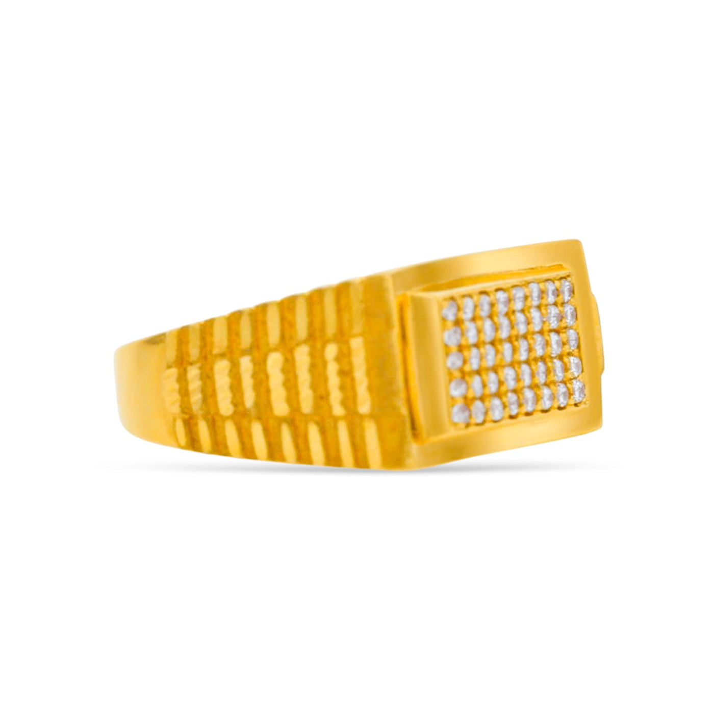 Lucchi 22k Yellow Gold - Ring Style 66 (Men's Ring)