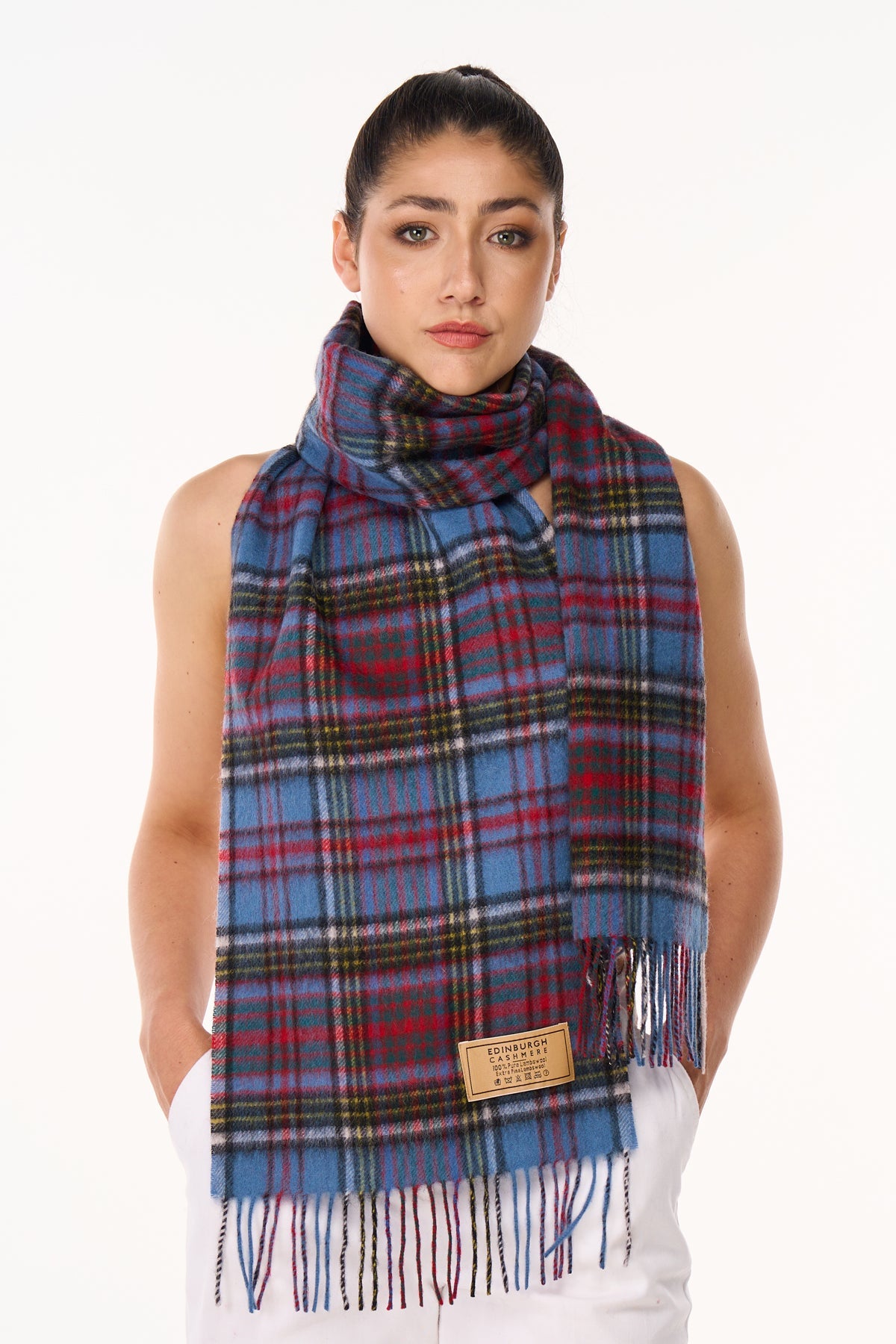 Cashmere Scarf Scottish Design Tartan Anderson