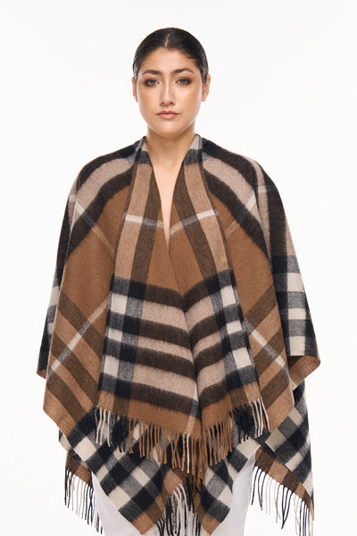 Woman's Designer Cape and Poncho Exclusive Design DC Check