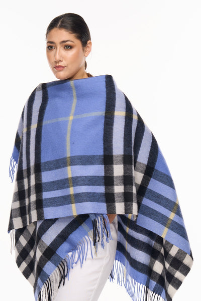 Woman's Designer Cape and Poncho Exclusive Design DC Check