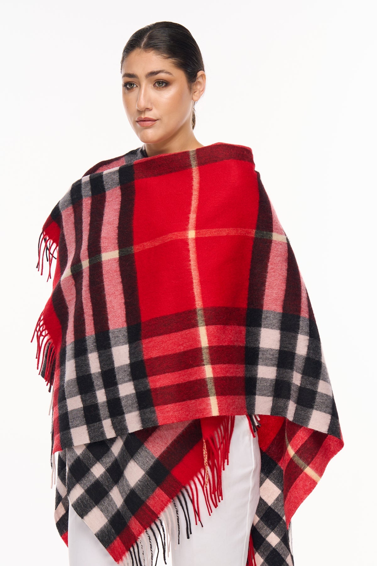 Woman's Designer Cape and Poncho Exclusive Design DC Check