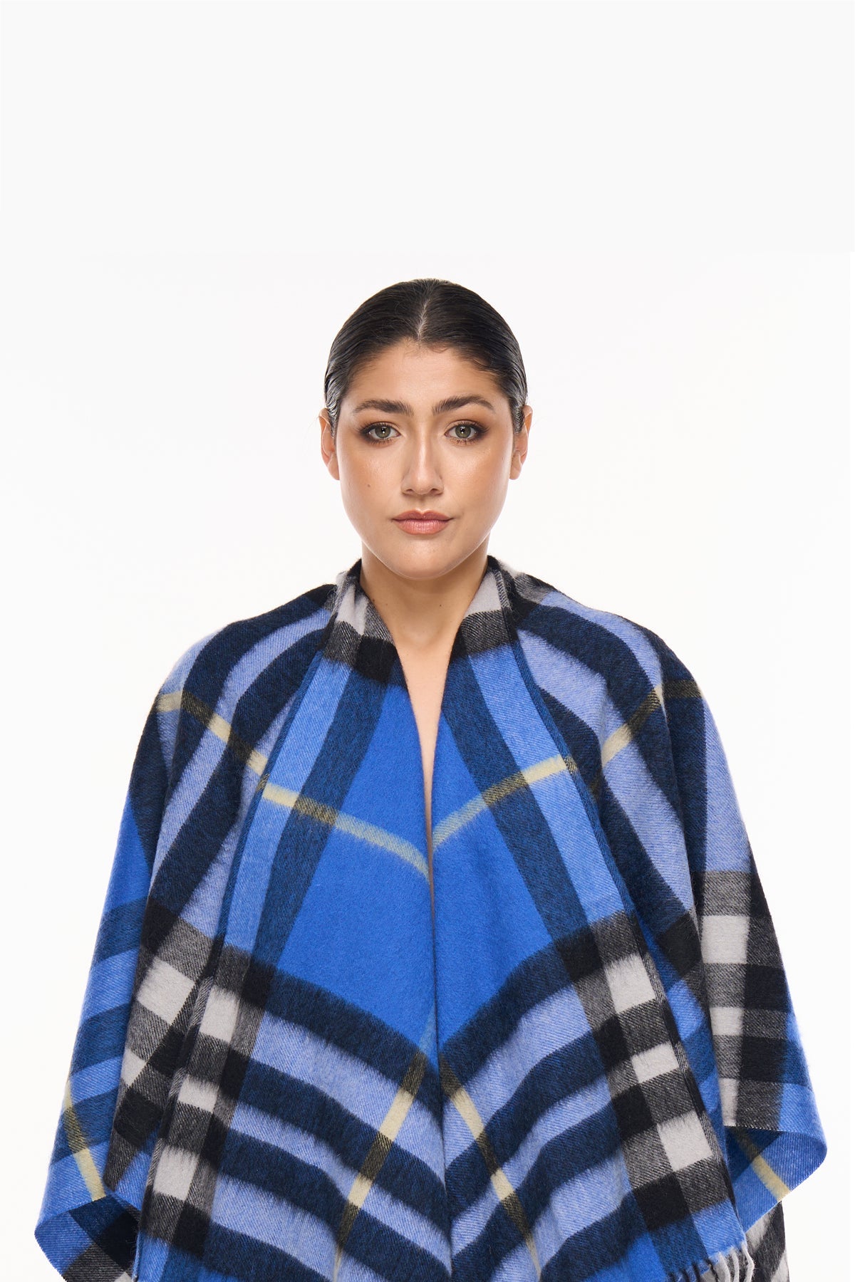 Woman's Designer Cape and Poncho Exclusive Design DC Check