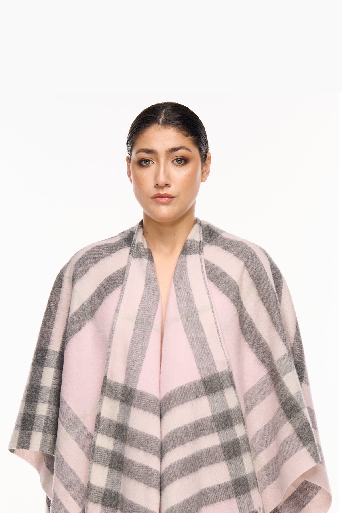 Woman's Designer Cape and Poncho Exclusive Design DC Check