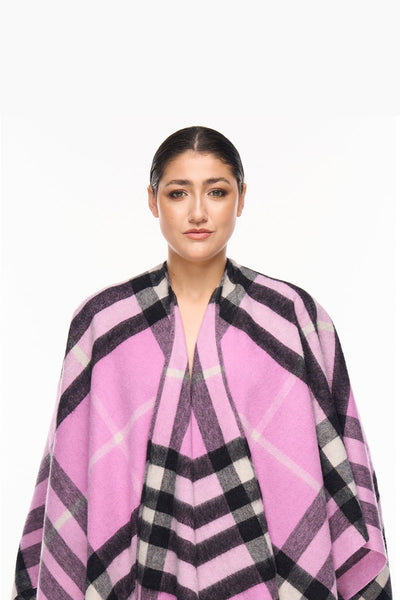 Woman's Designer Cape and Poncho Exclusive Design DC Check