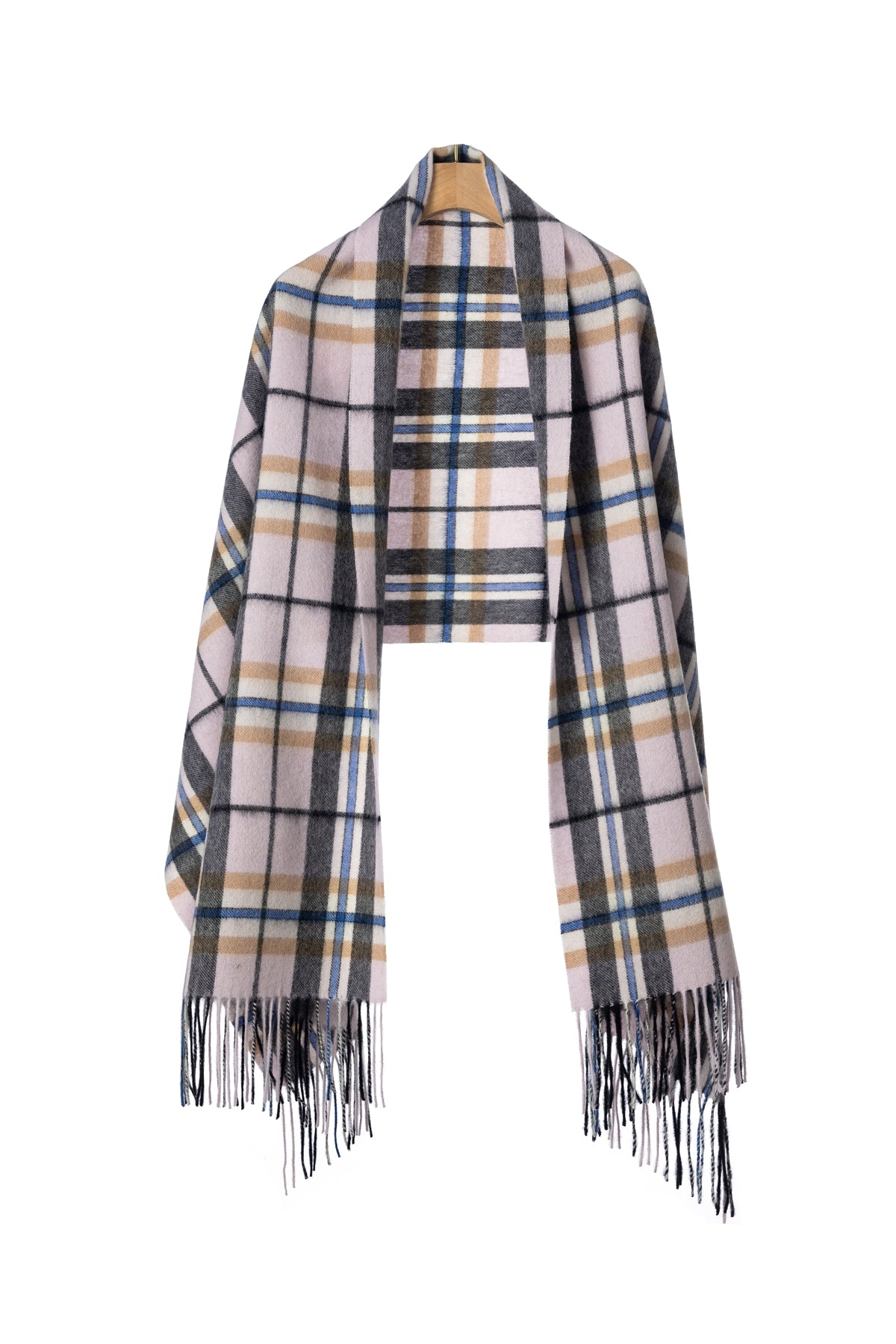 Scarf Luxury Exclusive Iconic Design EC Check Oversized