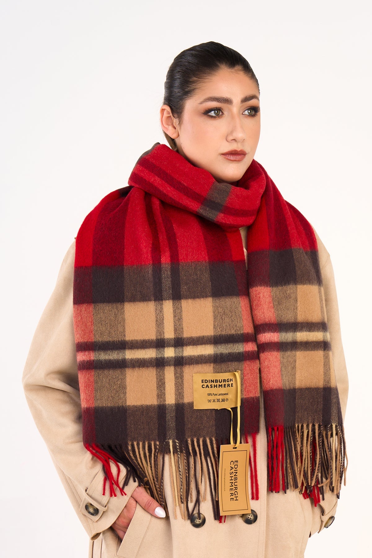 Scarf Exclusive Design Oversized Wrap DC Scott