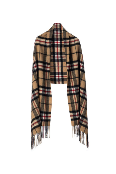 Scarf Luxury Exclusive Iconic Design EC Check Oversized