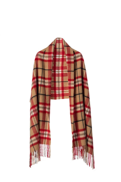 Scarf Luxury Exclusive Iconic Design EC Check Oversized