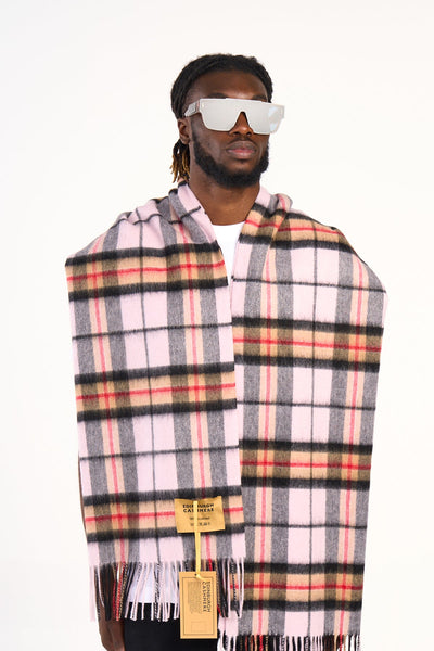 Scarf Luxury Exclusive Iconic Design EC Check Oversized