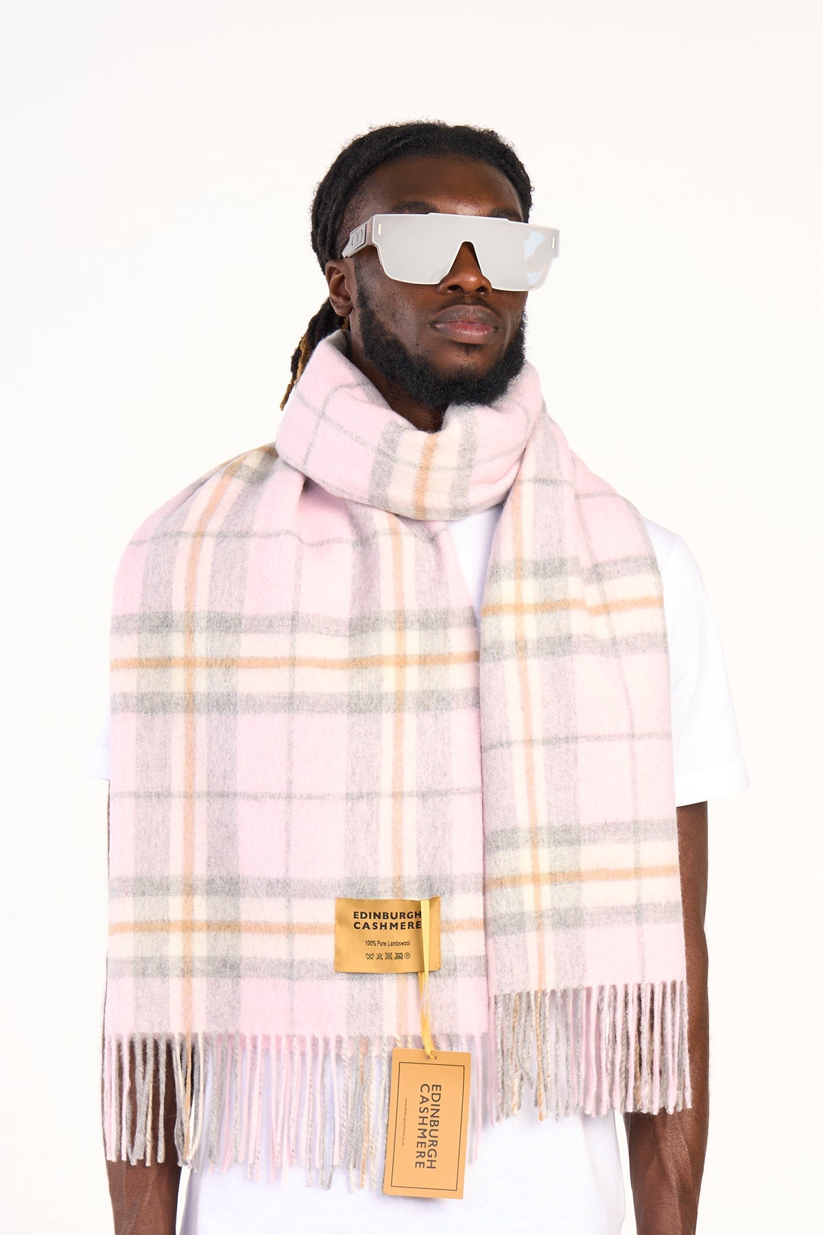 Scarf Luxury Exclusive Iconic Design EC Check Oversized