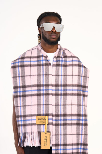 Scarf Luxury Exclusive Iconic Design EC Check Oversized