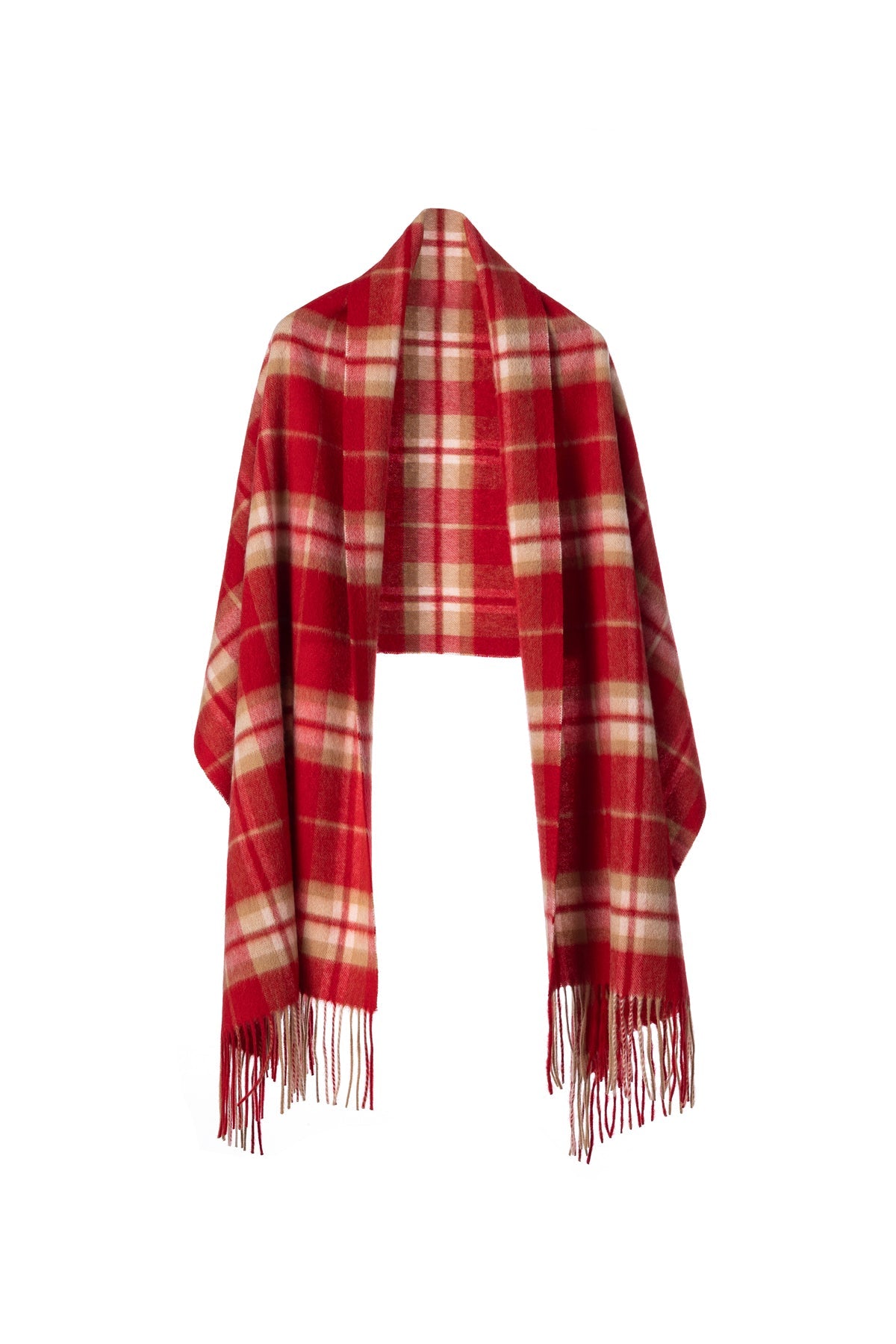 Scarf Luxury Exclusive Iconic Design EC Check Oversized