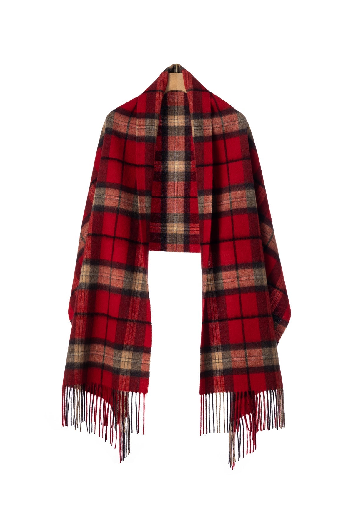 Scarf Luxury Exclusive Iconic Design EC Check Oversized