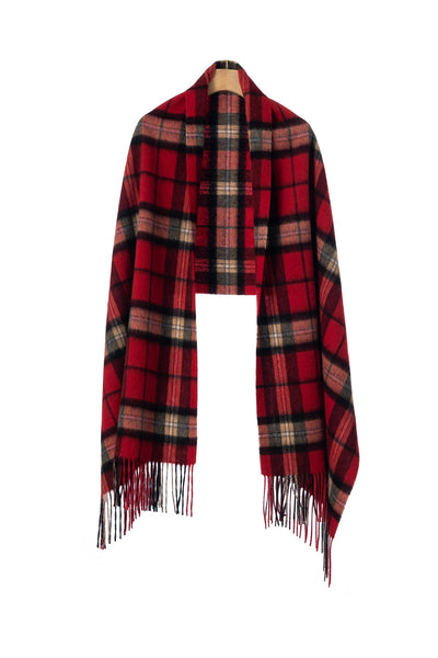 Scarf Luxury Exclusive Iconic Design EC Check Oversized