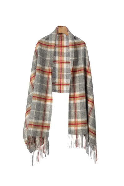 Scarf Luxury Exclusive Iconic Design EC Check Oversized