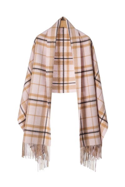 Scarf Luxury Exclusive Iconic Design EC Check Oversized